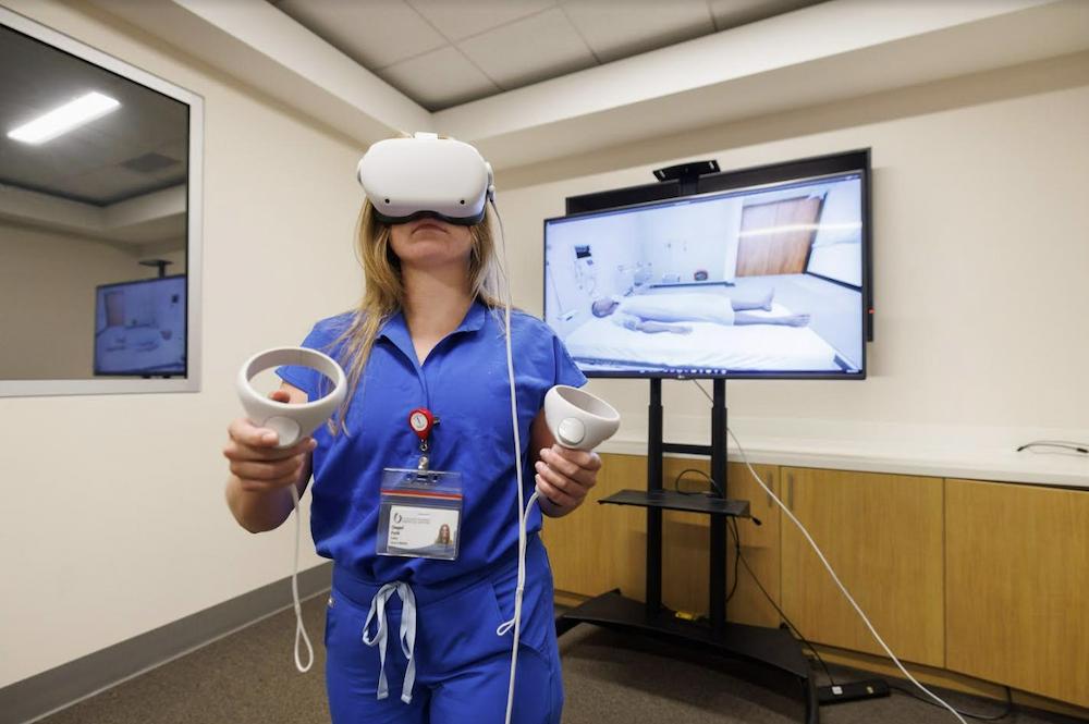 Virtual Simulation of a patient.